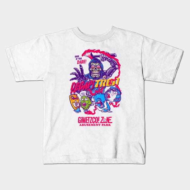 Decapitron - G’zap Kids T-Shirt by GiMETZCO!